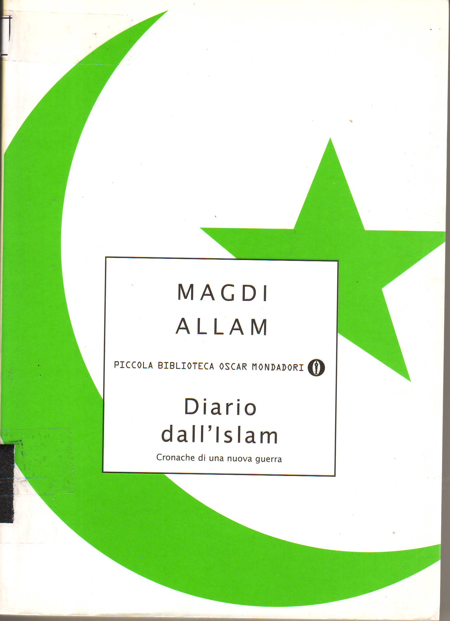 Copertina del libro Diario dall'Islam